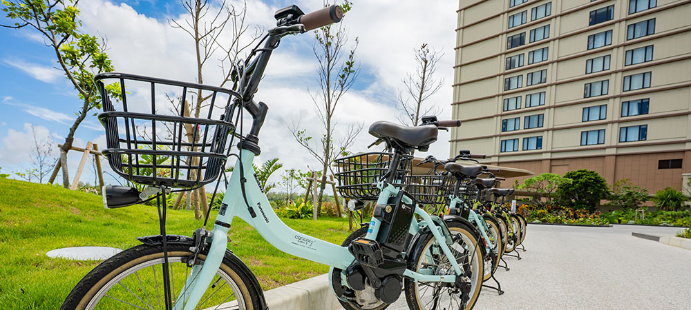 電動レンタサイクル「キャノピーバイク」で、宮古島を自由に楽しむ
