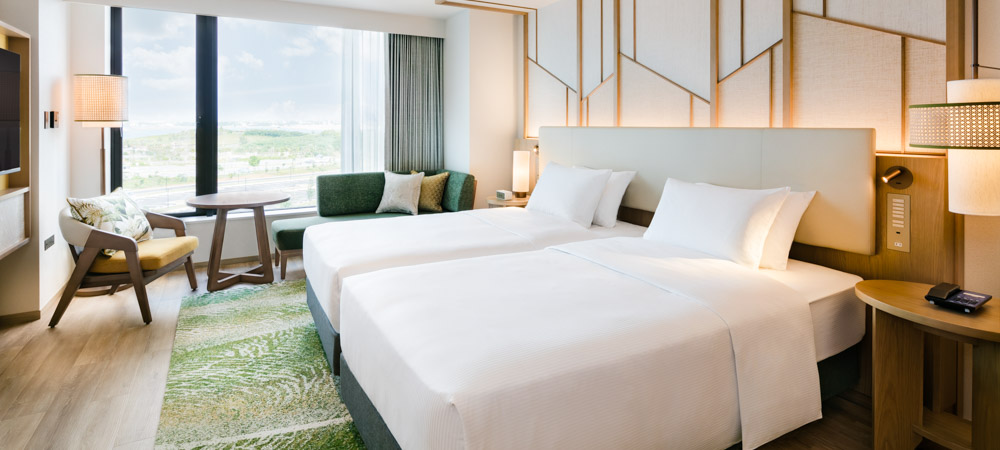 ツインゲストルーム シティビュー