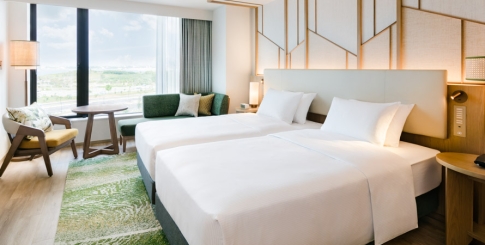 ツインゲストルーム シティビュー