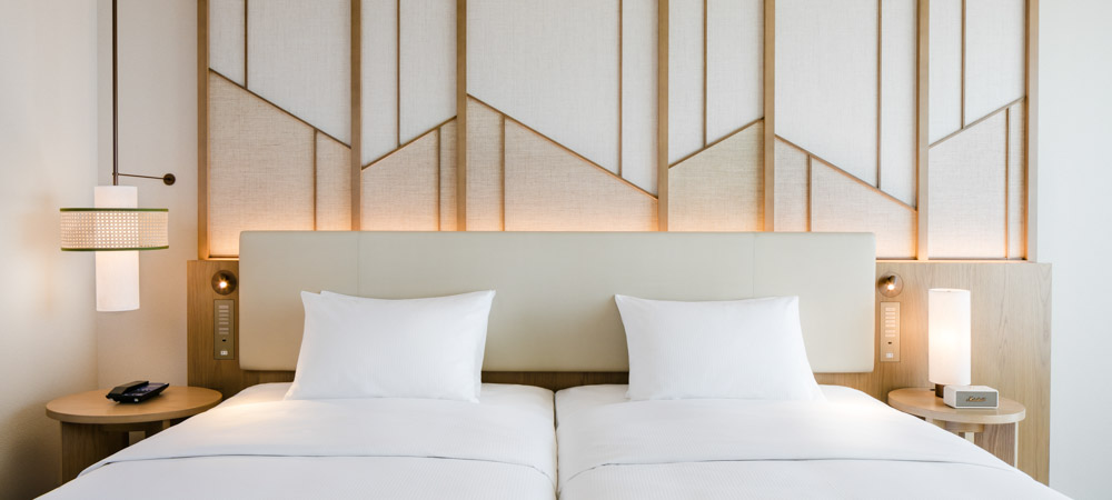 ツインデラックスルーム　パーシャルオーシャンビュー