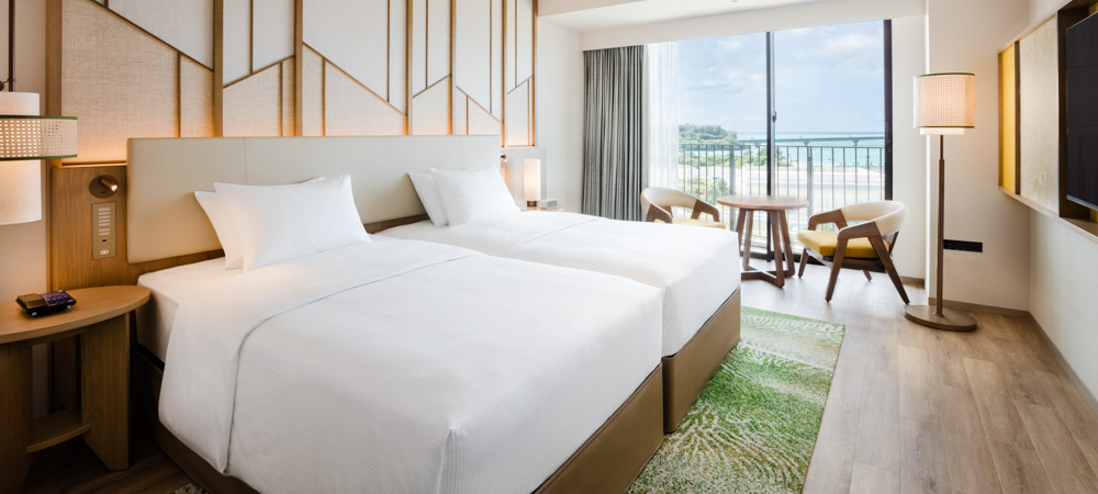 ツインデラックスルーム　オーシャンビュー