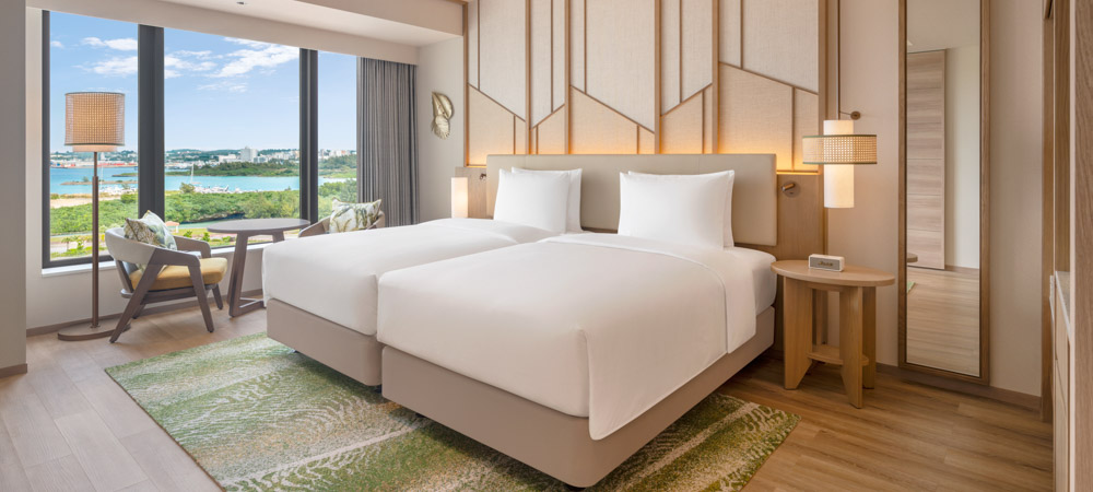 ツインゲストルーム シティビュー