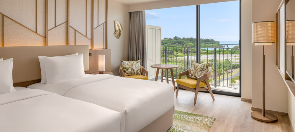 ツインデラックスルーム　オーシャンビュー